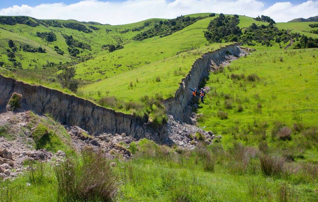 Earthquake Forms The Great Wall Of New Zealand Temblor Net